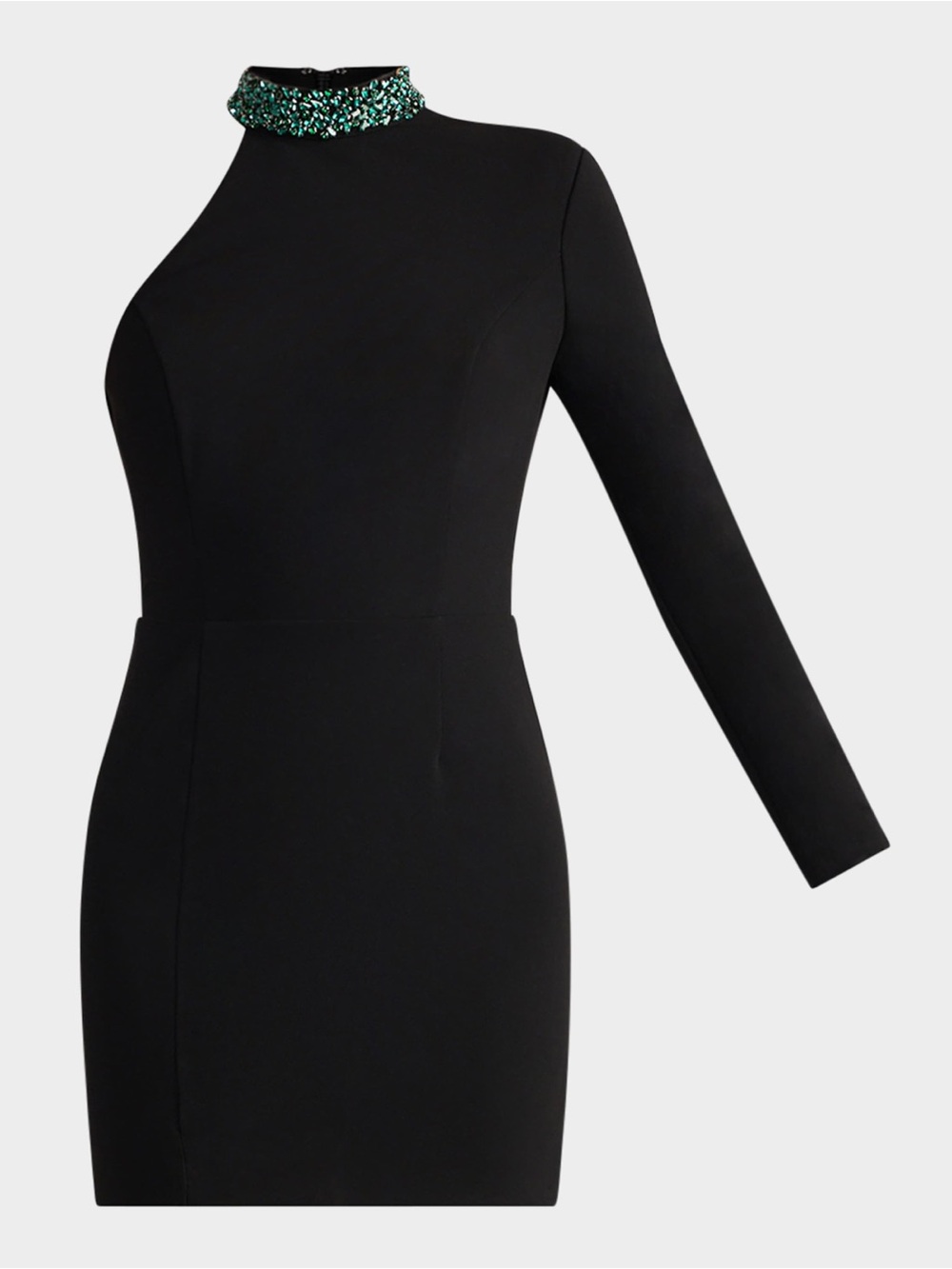 Zac Posen Women’s Wicked x Zac Posen Crystal Crepe Mini Dress Size 14